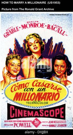 HOW TO MARRY A MILLIONAIRE Stockfoto