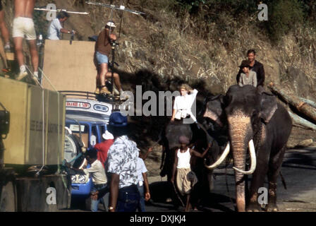 INDIANA JONES UND DER TEMPEL DES TODES Stockfoto