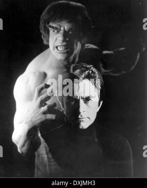 DER UNGLAUBLICHE HULK-RENDITEN Stockfoto