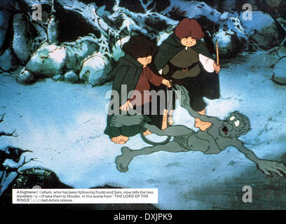 DER HERR DER RINGE (US1978)-ANIMATIONSFILM Stockfoto