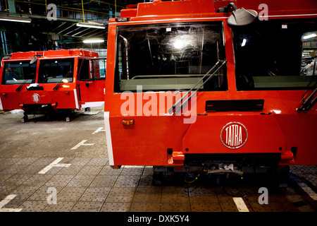 Tatra, Produktion LKW, Koprivnice Tschechien Stockfoto