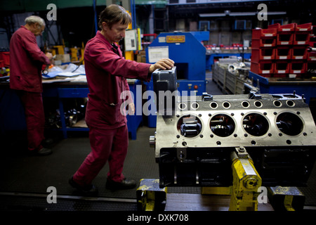 Tatra, Produktion LKW, Koprivnice Tschechien Stockfoto