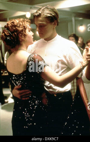 LEONARDO DI CAPRIO, KATE WINSLET, TITANIC, 1997, FILM Stockfoto