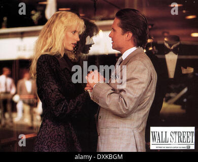 WALL STREET (US1987) C20TH FOX DARYL HANNAH, MICHAEL DOUGLAS Stockfoto