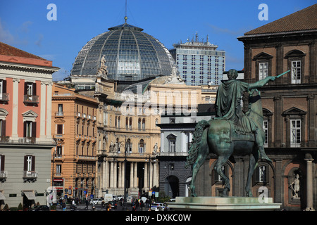 Italien, Kampanien, Naples, der Galleria Umberto ich Stockfoto