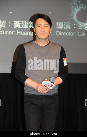 Hong Kong, China. 24. März 2014. Schauspieler Leon Lai auf Pressekonferenz während der 38. Hong Kong International Film Festival in Hongkong, China auf Montag, 24. März 2014. © TopPhoto/Alamy Live-Nachrichten Stockfoto