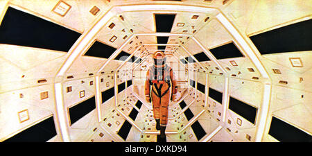 2001: A SPACE ODYSSEY, 1968, KEIR DULLEA Stockfoto