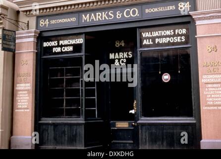 84 CHARING CROSS ROAD Stockfoto