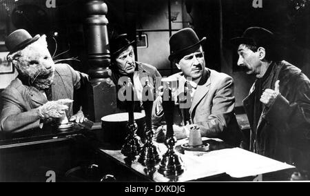 ABBOTT UND COSTELLO TREFFEN DR. JEKYLL UND MR. HYDE Stockfoto