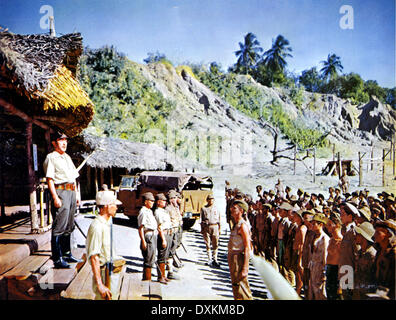 DIE BRÜCKE AM KWAI (BR / U.S. 1957) SESSUE HAYAKAWA, Stockfoto