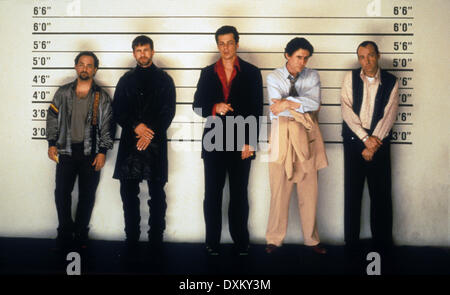 DIE ÜBLICHEN VERDÄCHTIGEN Stockfoto