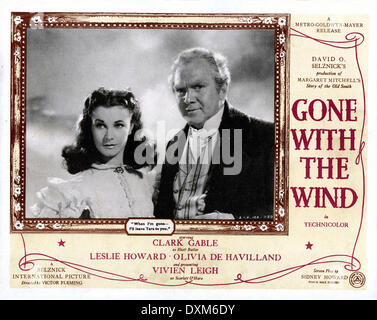 GONE WITH THE WIND Stockfoto