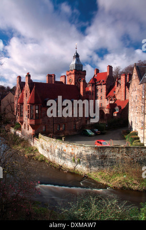 Gut Gericht und das Wasser von Leith, Stockbridge, Edinburgh Stockfoto