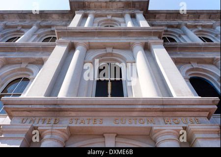 Vereinigten Staaten Zollhaus, Portland, Maine. Stockfoto