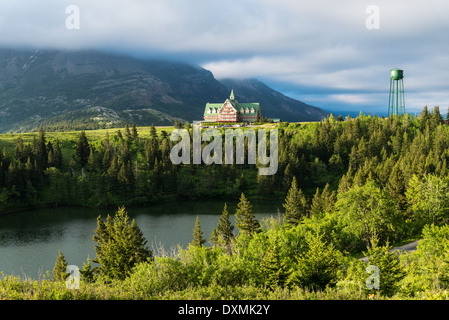 Prince Of Wales Hotel, Waterton Lakes National Park, Alberta, Kanada Stockfoto