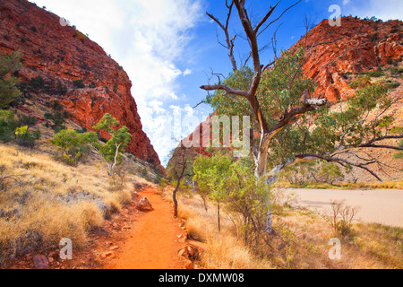 Simpson Lücke West MacDonnell reicht Zentralaustralien Northern Territory Stockfoto