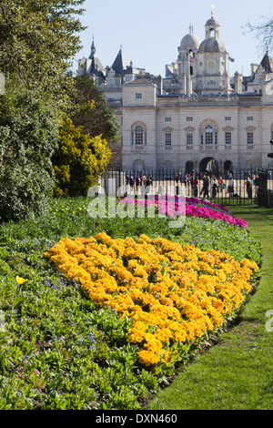 Frühjahrsblüte im Hyde Park London England Stockfoto