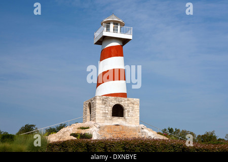 Leuchtturm, Bergseen Unterteilung, Bluff Dale, Texas, Vereinigte Staaten von Amerika Stockfoto