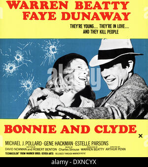 BONNIE UND CLYDE Stockfoto