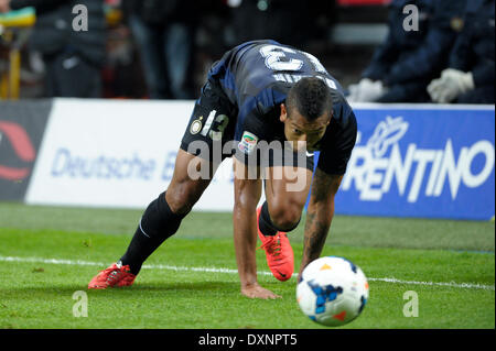 Mailand, Lombardei, Italien. 27. März 2014. Fredy Guarin (Inter) während der Serie Amatch zwischen Inter Vs Udinese, am 27. März 2014. Bildnachweis: Adamo Di Loreto/NurPhoto/ZUMAPRESS.com/Alamy Live-Nachrichten Stockfoto