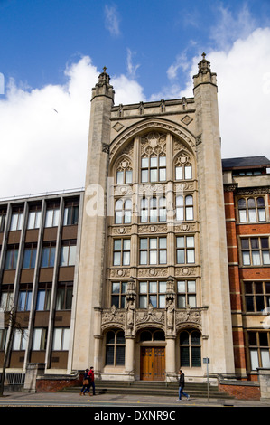 Cardiff Universitätsgebäude, Newport Road, Cardiff, Südwales. Stockfoto