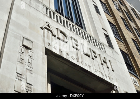 Die neue Adelphi Gebäude in John Adam Street, London, UK Stockfoto