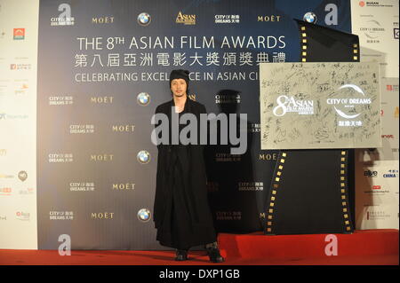 Macao, China. 27. März 2014. Japanischer Schauspieler Joe Odagiri an der 8. Asien-Filmpreis in Macao, China auf Donnerstag, 27. März 2014. Bildnachweis: TopPhoto/Alamy Live-Nachrichten Stockfoto