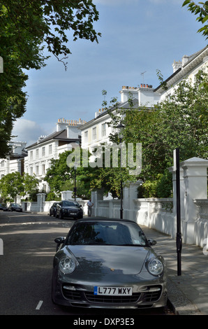 Boltons SW10, Fulham, London, UK. Stockfoto