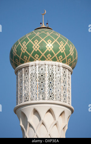 Arabien, Oman, Muscat, Seeb, Al-Zulfa-Moschee Stockfoto