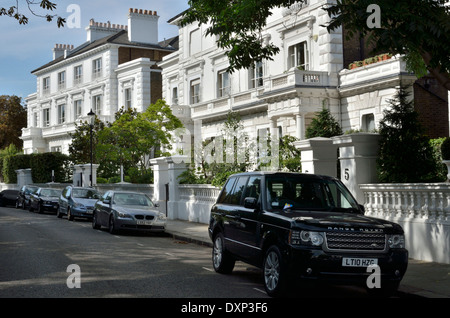 Boltons SW10, Fulham, London, UK. Stockfoto