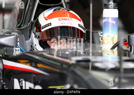 Motorsport: FIA Formel 1 Weltmeisterschaft 2014, Grand Prix von Malaysia, #99 Adrian Sutil (GER, Sauber F1 Team), Stockfoto
