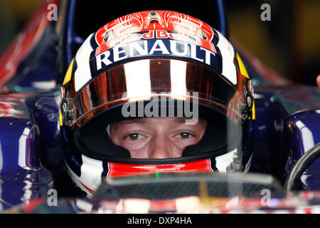 Motorsport: FIA Formel 1 Weltmeisterschaft 2014, Grand Prix von Malaysia, #26 Daniil Kvyat (RUS, Scuderia Toro Rosso), Stockfoto