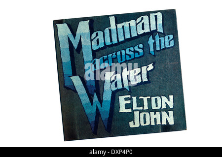 Madman Across the Water war das 4. Studioalbum von britischen Singer/Songwriter Elton John, 1971 veröffentlicht. Stockfoto