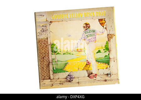 Goodbye war Yellow Brick Road das 7. Studioalbum der britischen Singer-Songwriter Elton John. Es erschien im Jahr 1973. Stockfoto