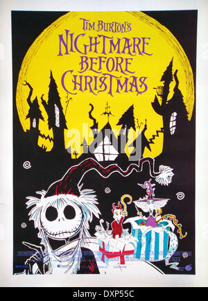 TIM BURTONS THE NIGHTMARE BEFORE CHRISTMAS Stockfoto