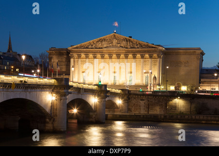 Nationalversammlung, Paris, Ile de France, Frankreich Stockfoto