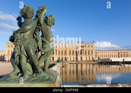 Schloss von Versailles, Yvelines, Ile de France, Frankreich Stockfoto