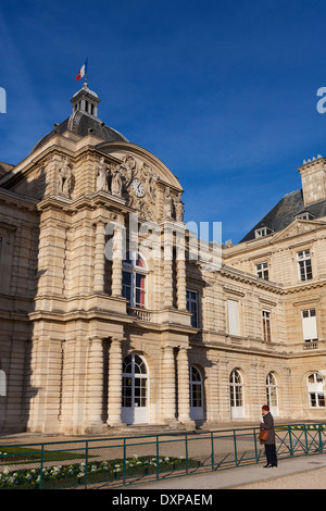 Palais du Luxembourg, Paris, Frankreich Stockfoto