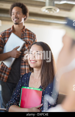 Casual Business-Leute treffen Stockfoto