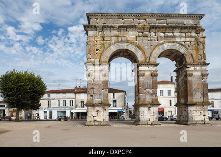 Arc de Germanicus, Saintes, Poitou-Charente, Frankreich Stockfoto