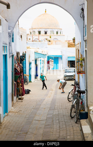 Die Medina von Kairouan, Tunesien Stockfoto