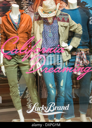 Lucky Brand-Store in der International Plaza, Tampa, FL, USA Stockfoto