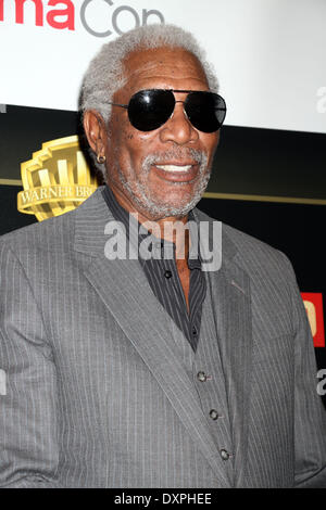 Las Vegas, Nevada USA. 27. März 2014:Morgan Freeman kommt bei Warner Bros Präsentation Cinemacon 2014 statt im Caesars Palace Hotel & Casino. HNO/Alamy Live-Nachrichten Stockfoto