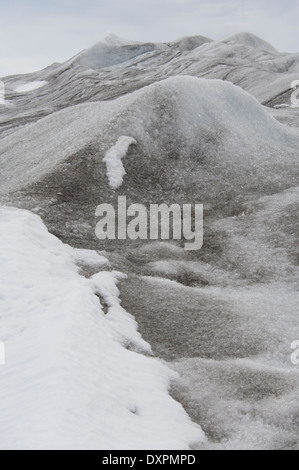 Grönland, Qeqqata Gemeinde, Kangerlussuaq (große Fjord aka Sondre Stromfjord). Grönländische Eisschild oder Eiskappe. Stockfoto