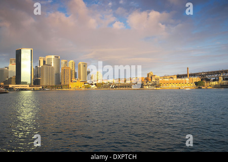 Sydney CBD dawn Stockfoto