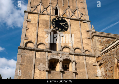 Allerheiligenkirche, Earls Barton, Northamptonshire, England, UK Stockfoto