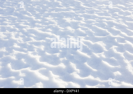 abstrakte Winterlandschaft mit Schnee-Texturen Stockfoto