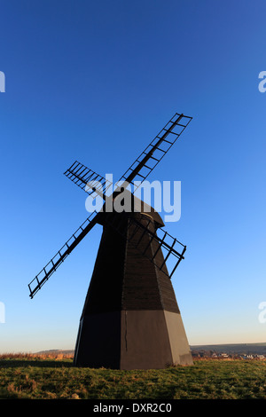 Leuchtfeuer Windmühle, ein Grad II aufgeführten Kittel Mühle, Rottingdean, East Sussex, England, UK Stockfoto