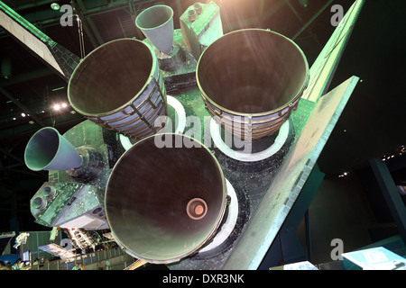 Merritt Island, Vereinigte Staaten von Amerika, eine Booster-Rakete Maschinen Stockfoto