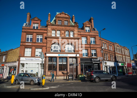 Barclays bank auf Wimbledon High Street, London, UK Stockfoto